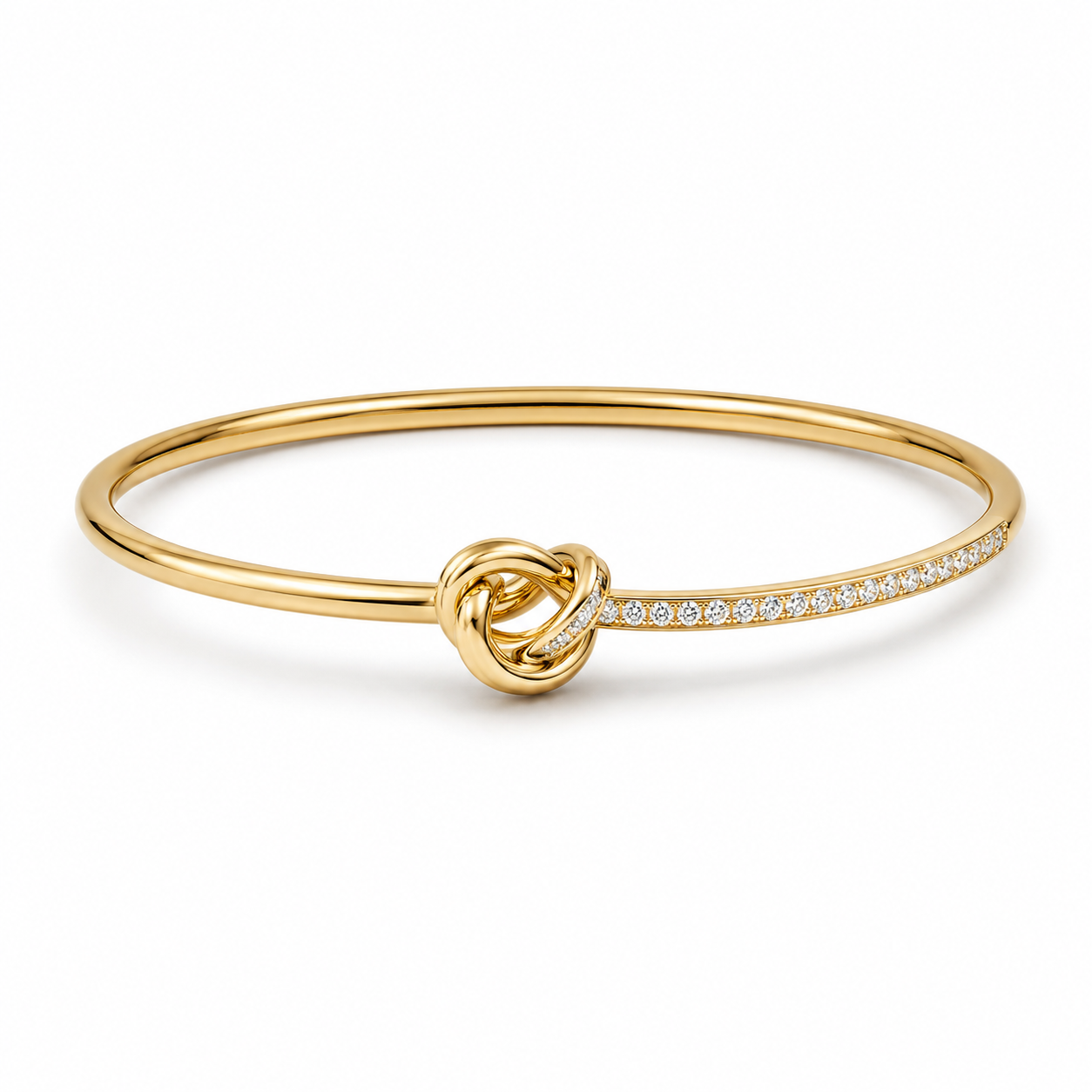 The Mila Pearl Bracelet on white background