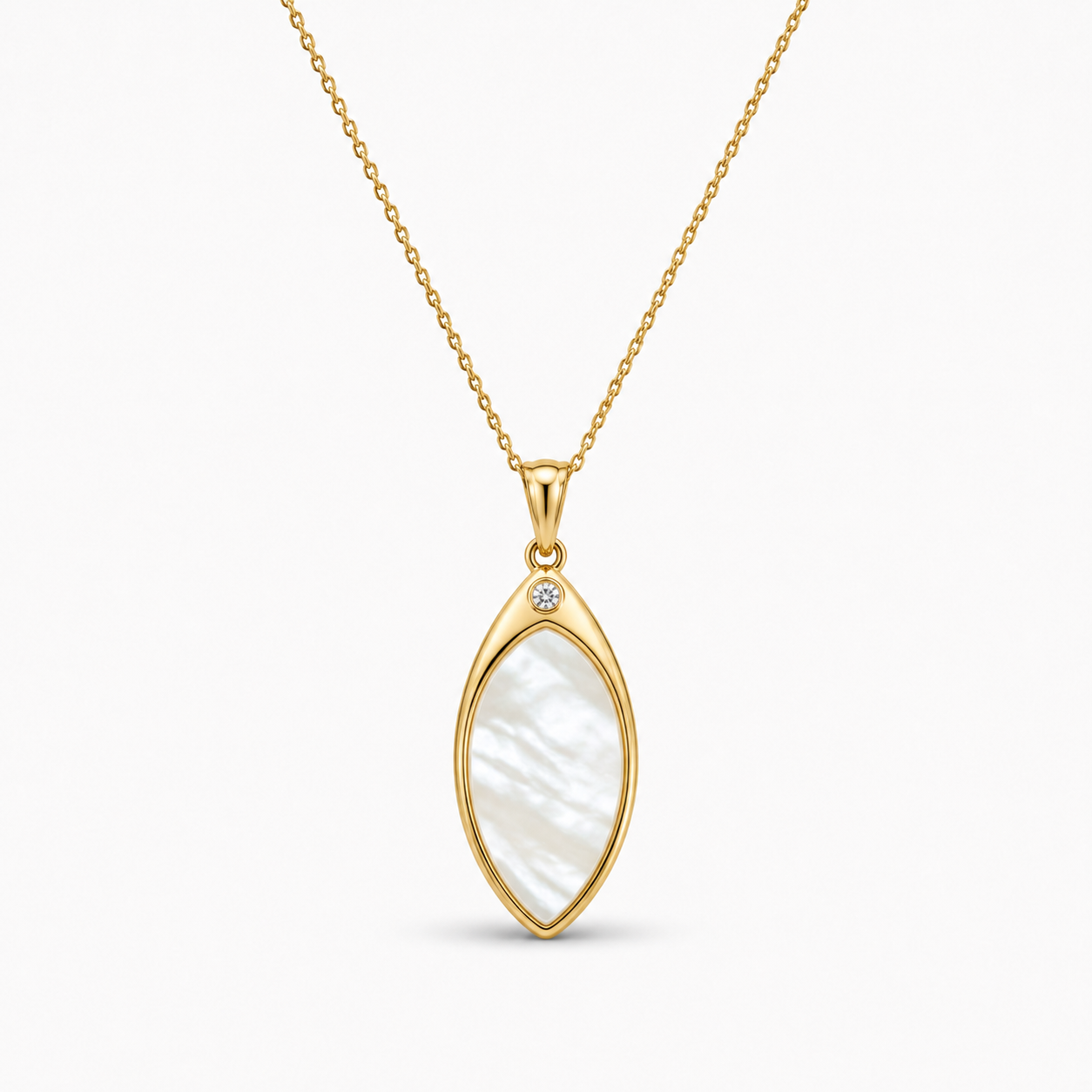 The Nova Star Pendant on white background